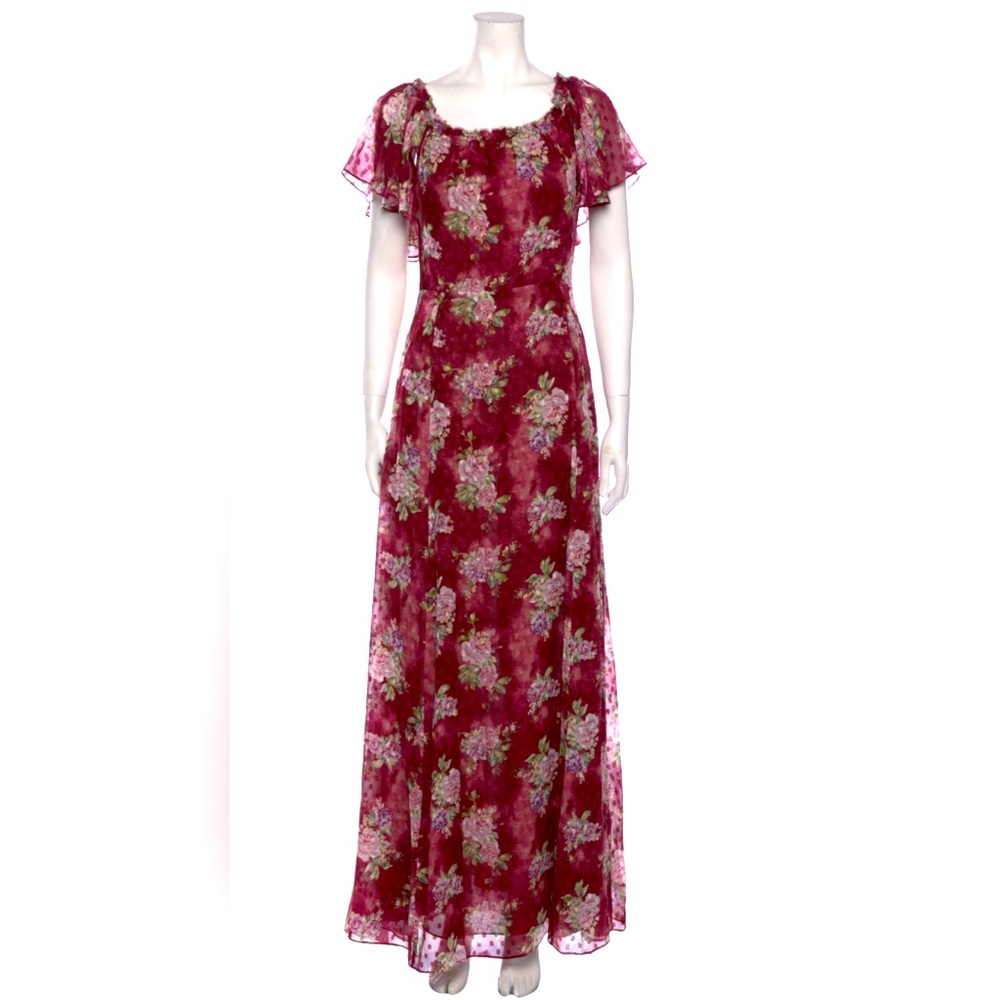 LoveShackFancy Silk Dress